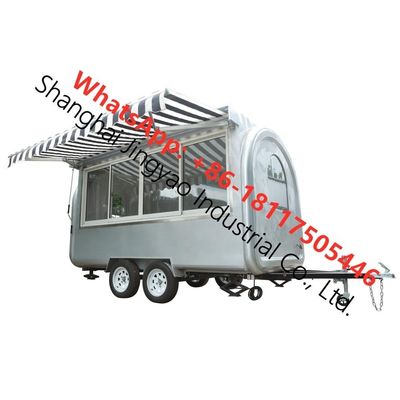 Shanghai Jingyao Mobile Food Cart Perfetto per applicazioni di vendita al dettaglio e panetteria