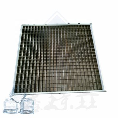 Produzione di ghiaccio con macchine per la produzione di ghiaccio a cubo commerciale e evaporatori industriali 21*23