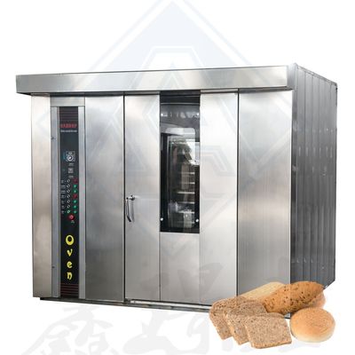 Forno rotativo a scaffale per forno a gas commerciale per esigenze di cottura e cottura professionali