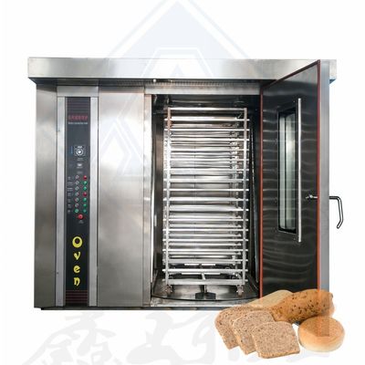 Forno rotativo a scaffale per forno a gas commerciale per esigenze di cottura e cottura professionali