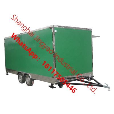 Materiale grezzo Frutta JY-BT400 Hot Dog Cart 1500kg Capacità e Tornado Potato Food Cart