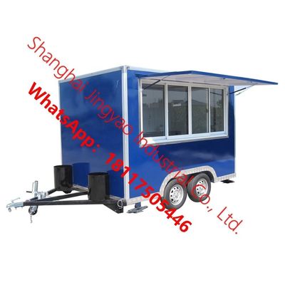 Materiale grezzo Frutta JY-BT400 Hot Dog Cart 1500kg Capacità e Tornado Potato Food Cart