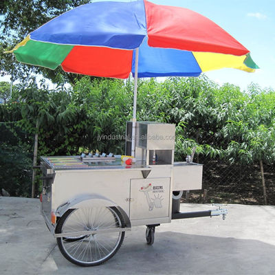 220 V carrello alimentare mobile per strada triciclo/carrello elettrico per hot dog per altri scopi