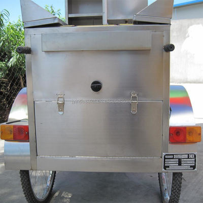220 V carrello alimentare mobile per strada triciclo/carrello elettrico per hot dog per altri scopi