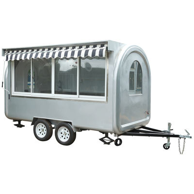 Lunga durata di vita Panetteria Pancake Succo Crepe Cupcake Biscotti Snack Caffè Hot Dog Mobile Food Cart