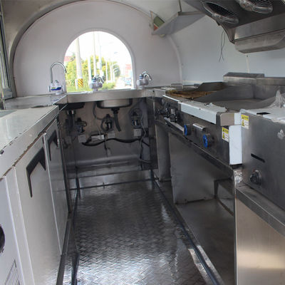 1.5kw carrello portatile fast food con stile di vendita e verdura materia prima