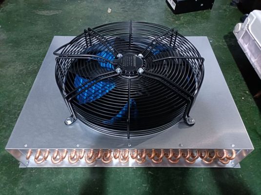 Condensatore avanzato raffreddato ad aria per macchine per ghiaccio in stabilimento di produzione