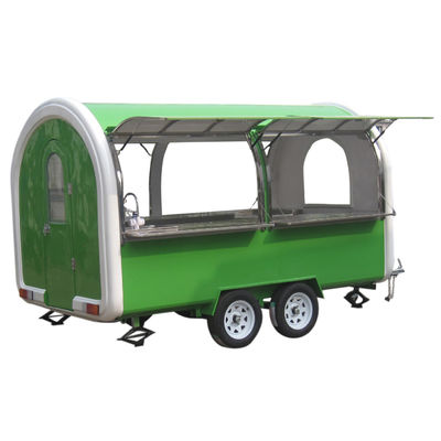Carrello mobile di ciambelle per tipografie