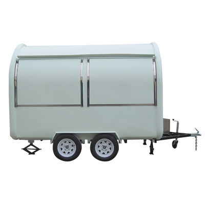 Carrello mobile di ciambelle per tipografie