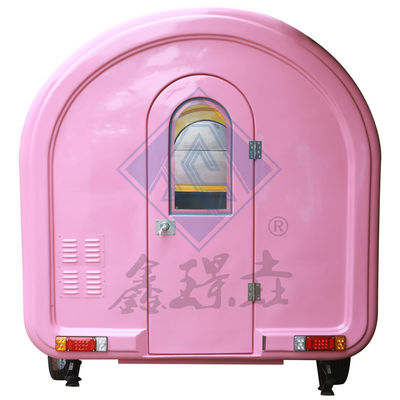 Camionetto alimentare per strada all'aperto 300 cm a asse singolo Camionetto commerciale per gelati, snack e bevande