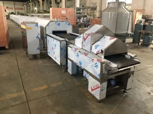 Macchina di produzione di biscotti completamente automatica per la linea di produzione di bastoncini di biscotti salati