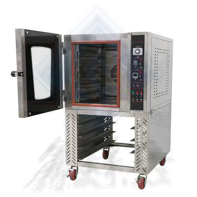 Forno a gas di piccole dimensioni per la cottura elettrica commerciale di 5 vassoi Pane 905x1280x955mm