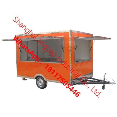 Acqua Materia prima 1.5kw Mobile FoodCart/Vending FoodTruck/Mobile FoodTrailer JY-BT300