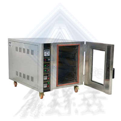 Forno a gas di piccole dimensioni per la cottura elettrica commerciale di 5 vassoi Pane 905x1280x955mm