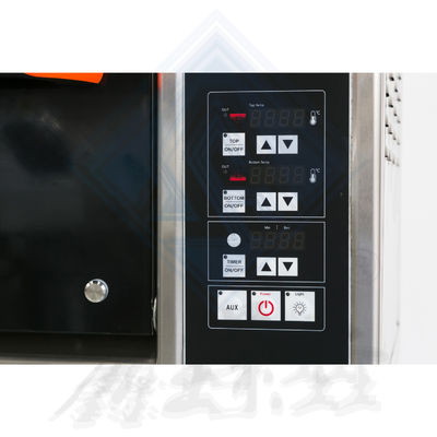 Forno a gas di piccole dimensioni per la cottura elettrica commerciale di 5 vassoi Pane 905x1280x955mm