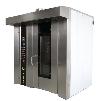Macchina per la trasformazione alimentare 32 vassoi Forno per pizza rotativo per attrezzature complete per la pasticceria