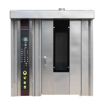 Macchina per la trasformazione alimentare 32 vassoi Forno per pizza rotativo per attrezzature complete per la pasticceria