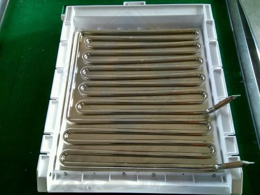 Lunga durata di vita Evaporatore di ghiaccio da 20w per diversi tipi di macchine automatiche per la produzione di cubetti di ghiaccio