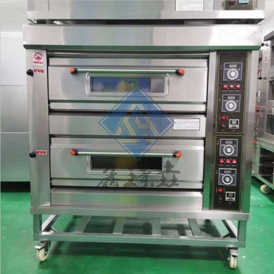 Forno a gas per il latte da forno in forno per pizza commerciale