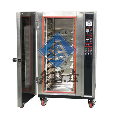 10 vassoi Forno di cottura a convezione con vapore per impianti di trasformazione delle verdure