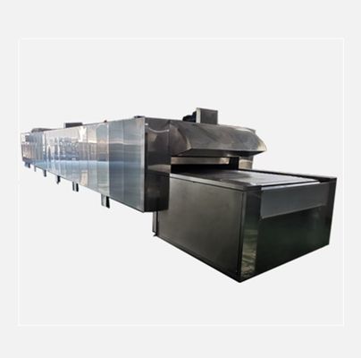 Forni a pane a galleria automatici da 6 metri per la cottura di pizza a noce Forno a gas per la pizza a galleria