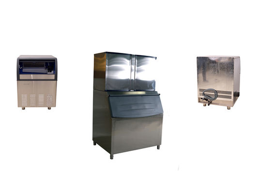 Macchina per la produzione di ghiaccio a blocco commerciale per il mercato sudafricano da 1 tonnellata con dimensioni di 562*830*1560 mm