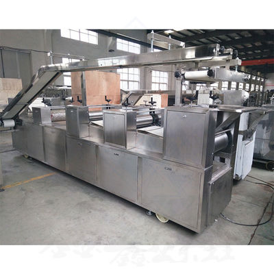 22.5 x 32.5 x 24.5 cm Forno per la produzione di biscotti con nastro trasportatore e nastro in acciaio al carbonio