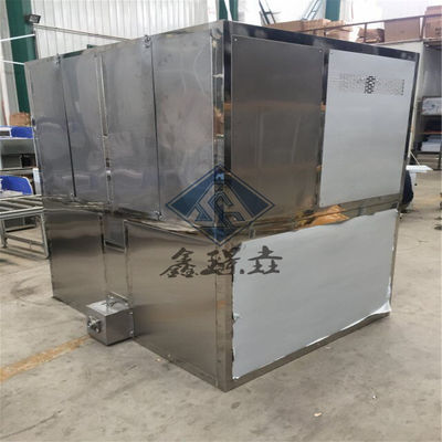 Macchina per la produzione di ghiaccio ad alta produttività con raffreddamento ad aria industriale 22x22x22mm/28x28x22mm