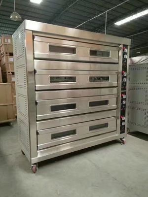Forno di convezione a gas commerciale Forno di qualità per la cottura di pane e pizza nel 2020