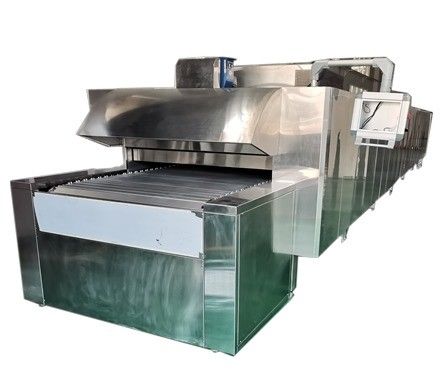 Forno elettrico a galleria a 110/220 voltaggi per la cottura di torte in acciaio inossidabile e lavash
