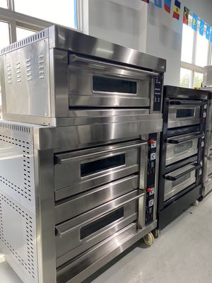 Forno a vapore multifunzionale a 4 vassoi elettrico combinato Forno a convezione a vapore con design
