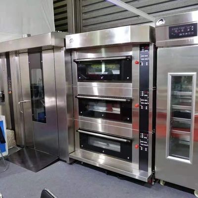 1640*850*1645mm Forno a gas / energia elettrica di grandi dimensioni con provatore 2 anni