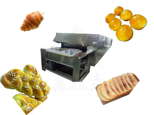Funzionamento automatico pane biscotti tunnel forno linea con apparecchiature da forno pane