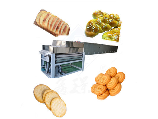 Funzionamento automatico pane biscotti tunnel forno linea con apparecchiature da forno pane