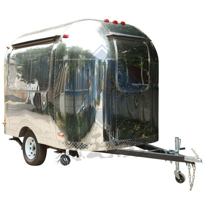Disegno a base d'acqua 2.8M Single/Double Axles Mobile Customized Food Snack Truck Direct