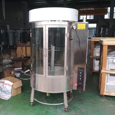 Supporto online Rostatura completa di anatra Macchina di forno elettrico e a gas Attrezzatura rotante per grigliare pollo