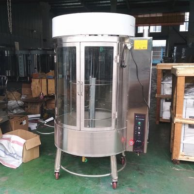 Supporto online Rostatura completa di anatra Macchina di forno elettrico e a gas Attrezzatura rotante per grigliare pollo