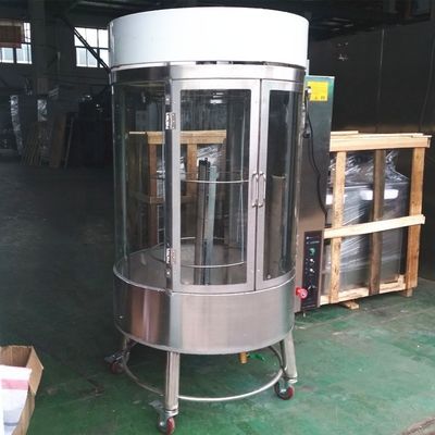 Supporto online Rostatura completa di anatra Macchina di forno elettrico e a gas Attrezzatura rotante per grigliare pollo