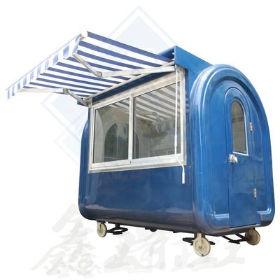 Attrezzature di cottura personalizzate 3.5M Single/Double Axles Mobile Food Truck con baldacchino
