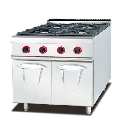 4 Bruciatore combinato con forno elettrico per la cottura