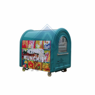 Camion alimentare industriale rotondo/quadrato con asse singolo/doppio e design personalizzato