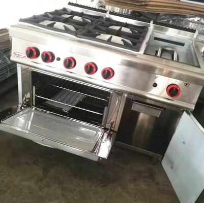 Migliora la tua esperienza di cucina con 4 stufe a gas Combinato a griglia e forno da forno