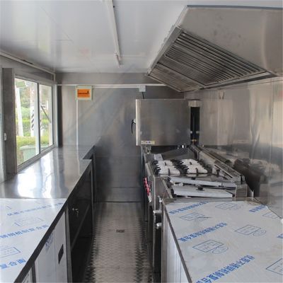 Camionetto per servizi alimentari 600 Mobile Industrial personalizzato con Canopy Square Mobile