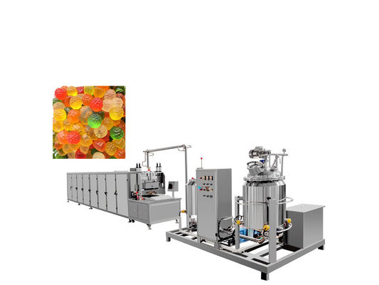 Alta produzione 70KW Candy Machine per 150kg/h Bear Lollipop Linea di produzione adatta