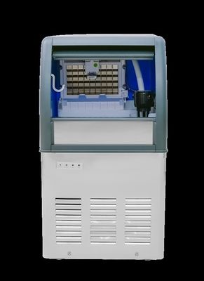 320w Fornitura di energia 200kg/giorno Macchina per la produzione di cubetti di ghiaccio in acciaio inossidabile per la ristorazione alberghiera