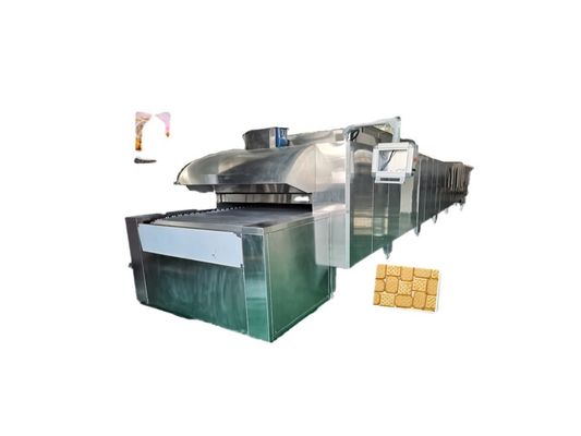 304 Forno a galleria industriale in acciaio inossidabile per biscotti e biscotti di alta produzione