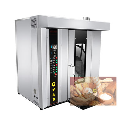 Macchina per la lavorazione degli alimenti 32 vassoi Buoni biscotti elettrici Torta Pane One-Stop Panetteria Rotante