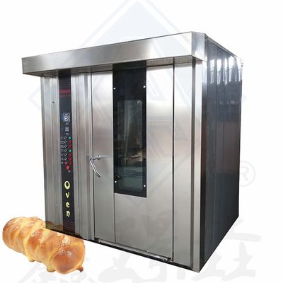 Applicazione per snack food 32 vassoi Forno elettrico industriale rotativo per la cottura del pane Pita