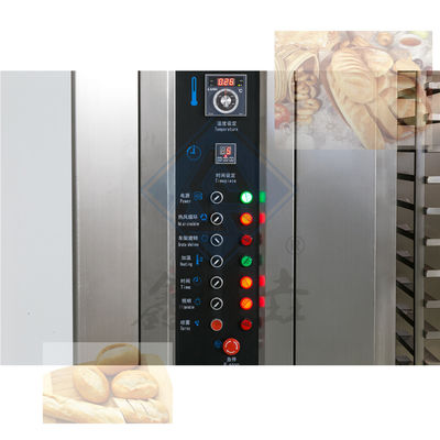 Pane elettrico biscotto torta automatico gas rotativo industriale cottura 32 vassoi Forno buono