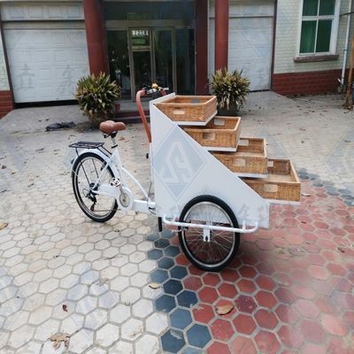 Comodo Cucina Carrello di snack a tre ruote Europa Hot Dog Pane Vending Bike per il mercato
